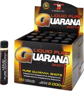 M Double You - Liquid Pure Guarana (LPG) - 20 x 2000 mg - Vloeibaar - Pre-Workout