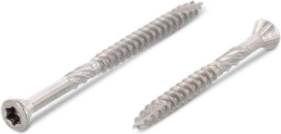 Weiße Torx-Schrauben für Scharniere - 4x40 mm - Torx T-20