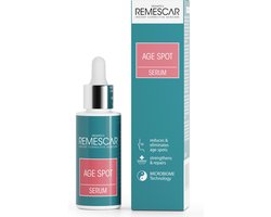 Remescar Age Spot Serum - Serum tegen Ouderdomsvlekken, Ouderdomsvlekken verwijderen Serum met bakuchiol, pigmentblokkerende-suikers en aminozuur, Klinisch bewezen Hyperpigmentatie Serum om pigmentvlekken te verwijderen, 30ml