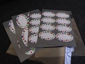 Jampot Stickers - 24 stuks - Stickerlabels voor Jampotten - Stickers voor potten | Blikken - Keukenstickers