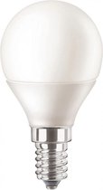 E14 LED Kogellamp | 4.9W 2700K 470Lm 827 Mat | Mazda (by Philips)