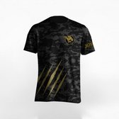 Joya Dino T-Shirt Kinderen - Zwart met goud - 152