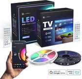 Lideka - Lampe LED - 3 Mètres + Bande TV 3M - Lumières RVB - avec Télécommande