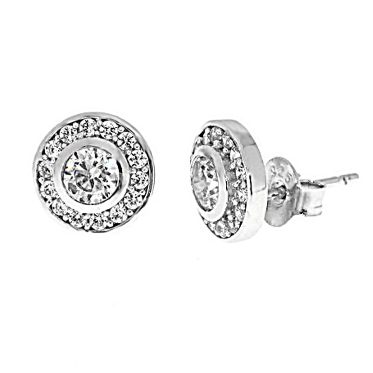 Juwelier Zwartevalk - Zilveren (gerhodineerd) oorbellen 22.098--