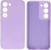 Fashion Backcover Phone Case - Color Case - Convient pour le Samsung Galaxy S23 FE - Violet