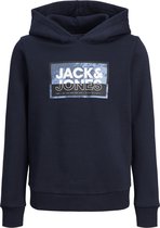 Jack & Jones sweater jongens - blauw - JCOlogan - maat 140
