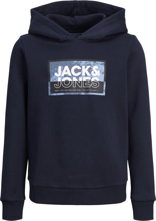 Jack & Jones sweater jongens - blauw - JCOlogan - maat 140