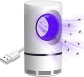 USB Elektrische Muggenlamp - UV-licht Insectenval - Stille Muggenwerende Lamp - Veilig voor Thuisgebruik - Geschikt voor Zowel Binnen als Buiten