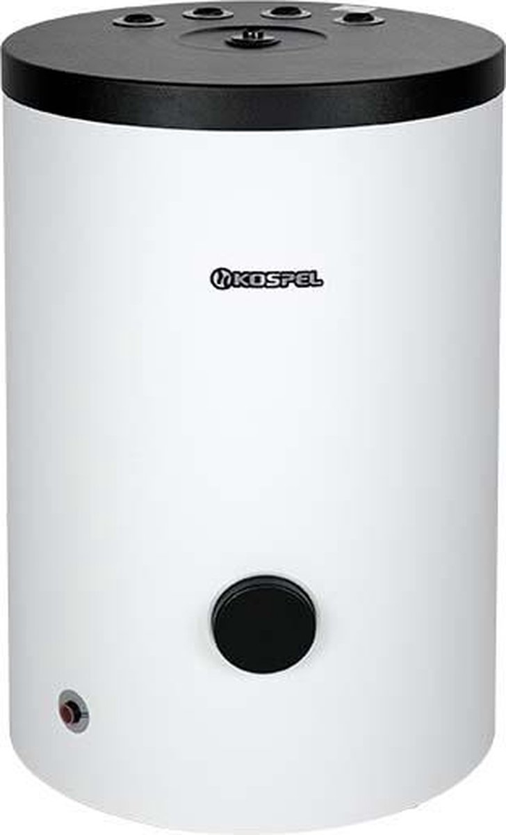 Masterwatt SVK staand buffervat voor cv of warmtepomp 100L, wit
