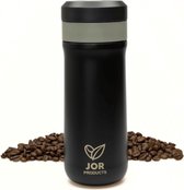 JOR Products® French Press - Koffiezetapparaat - Koffiebonen - Thermoskan - Camping - Reizen - Travel Mug - Espresso - Thee