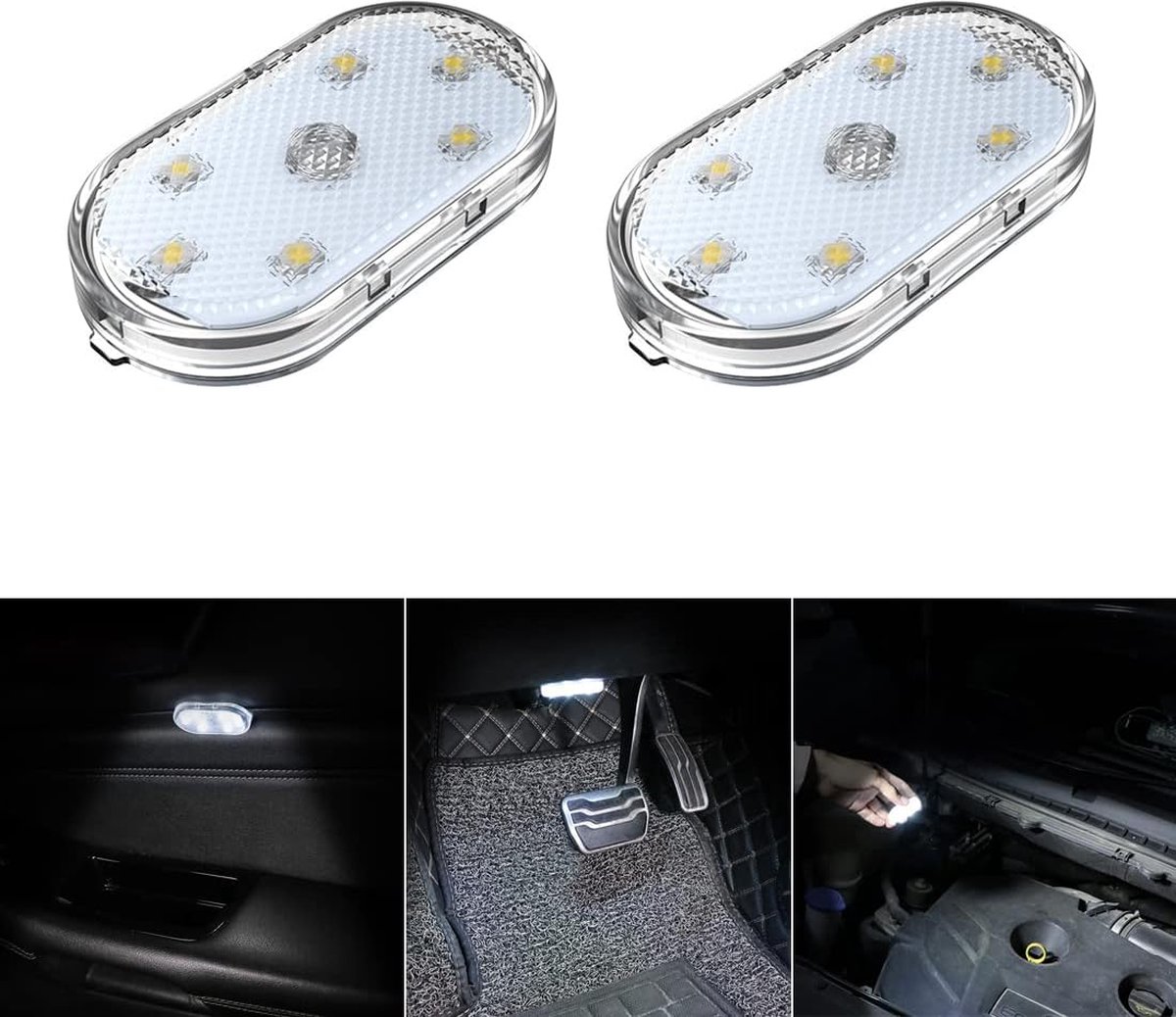 Auto Interieur Sfeerverlichting - Bluetooth Multicolor LED Verlichting met Afstandsbediening - Waterdicht Ontwerp - Eenvoudige Installatie - Geschikt voor Alle Auto's - Creëer een Stijlvolle en Persoonlijke Rijervaring