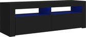 vidaXL-Tv-meubel-met-LED-verlichting-120x35x40-cm-zwart