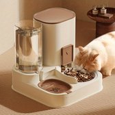 Mangeoire automatique pour chat - Bol de nourriture pour chien - Ensemble simple de fontaine et de bol de nourriture pour chat - Fontaine pour chat - Fontaine - Fontaine pour chat avec Mangeoires pour chat - Automatique