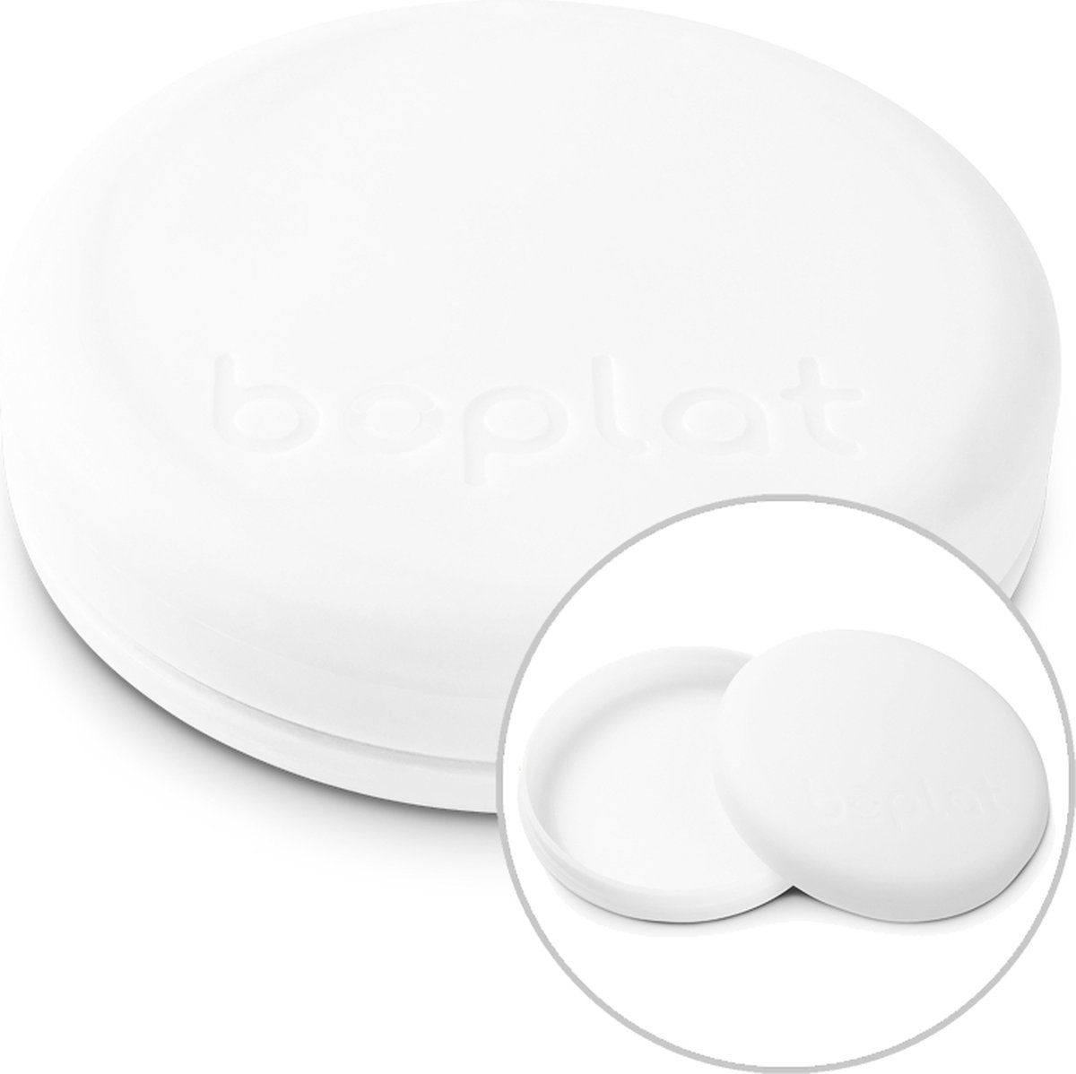 Boplat® Lunchbox - Broodtrommel - Bioplastic - BPA vrij - Wit