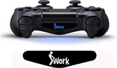 Lightbar sticker voor PlayStation 4 – PS4 controller light bar skin - F Work – lightbar sticker - 1 stuks