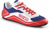 Sparco S-pole sneakers Rood-Wit-Blauw - maat 38