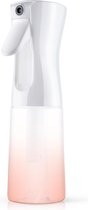 Multifunctionele Haarsprayfles - Fijne Mist Technologie - 360-graden Rotatie - Ergonomisch Ontwerp - Grote Vulopening - Voor Haarverzorging, Plantenbeneveling en Huishoudelijke Toepassingen - 200 ml - Transparant - Comfortabele Grip