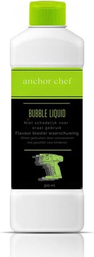 Foto: Molec chef flavour blaster bubble liquid vloeibare bubble liquid voor cocktails 300 ml cocktailaccessoires klinisch getest horeca kwaliteit