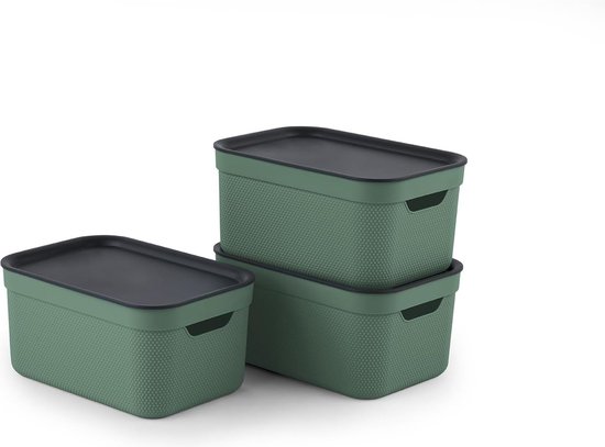 Rotho twist afvalbak - 50 l - zilver - zwart - Afvalbak kopen