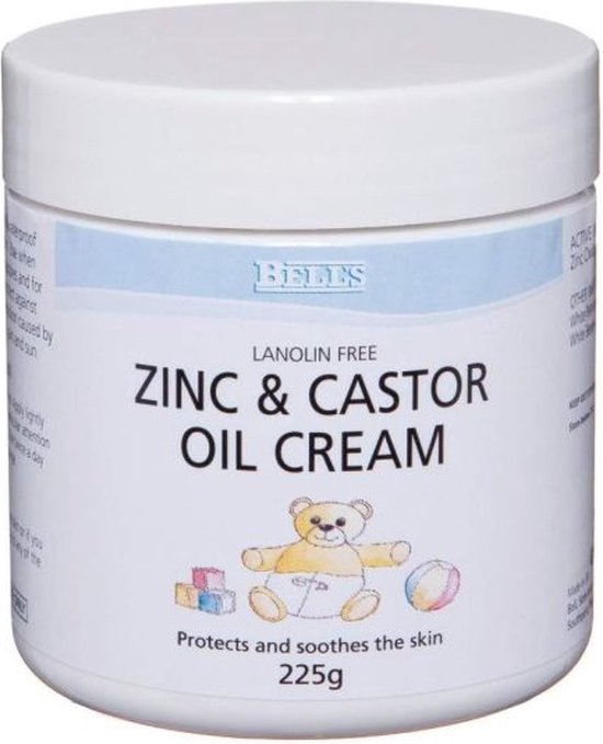 Zinc & Castor Oil Baby Cream 225G