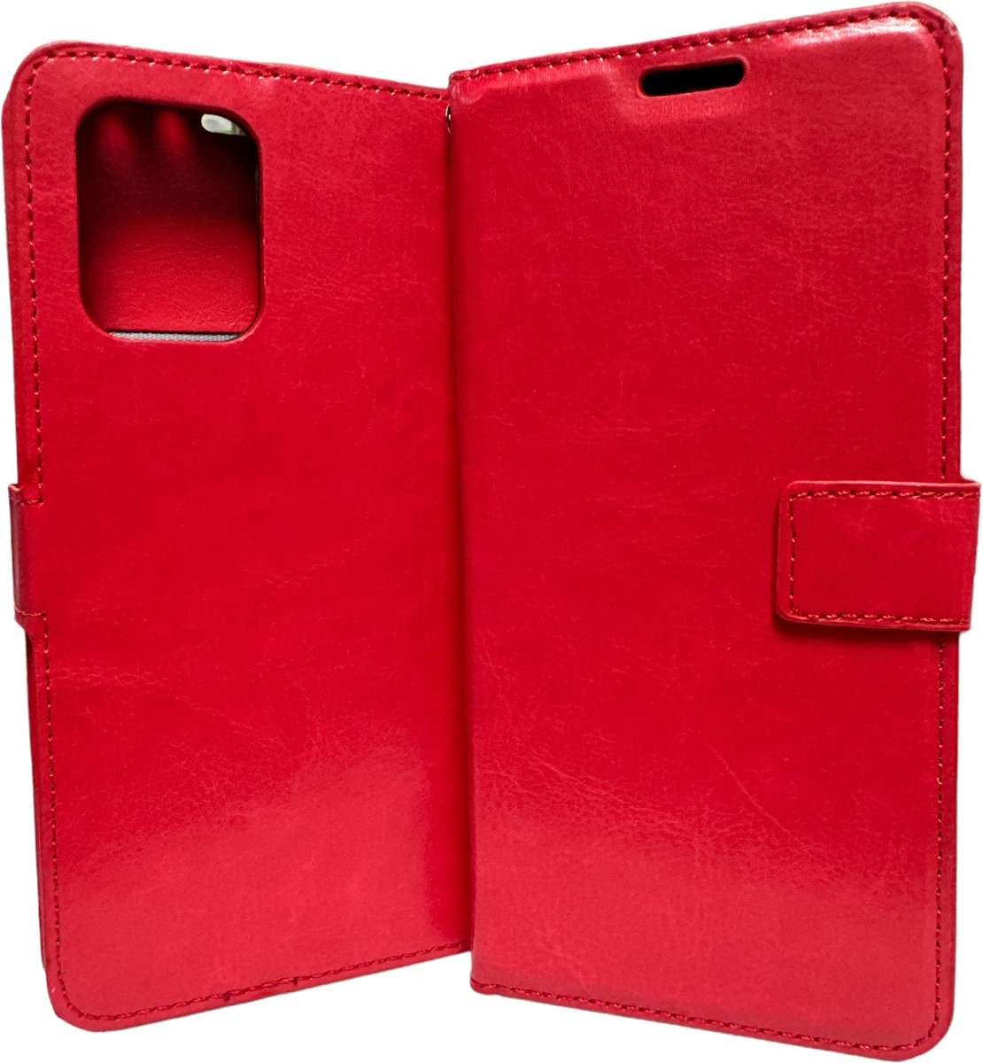Portemonnee Book Case Hoesje Geschikt voor: Samsung Galaxy S10 Lite 2020 - rood