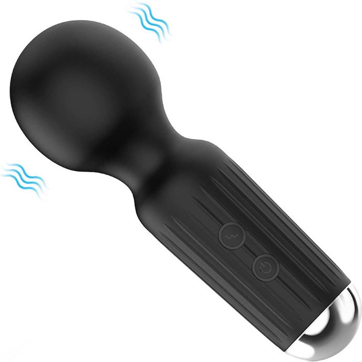 Goedkoopste Stimulator Rechargeable Mini Masager USB 20 Functions - Black