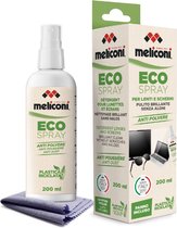 Meliconi Eco Spray LCD/LED/Plasma, Lenzen/glas, Mobiele telefoon/Smartphone, Notebook, PC, Tablet PC Spray voor apparatuurreiniging 200 ml