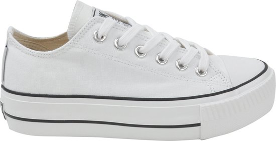 British Knights - Kaya Low Women - Witte Platform Sneakers-41