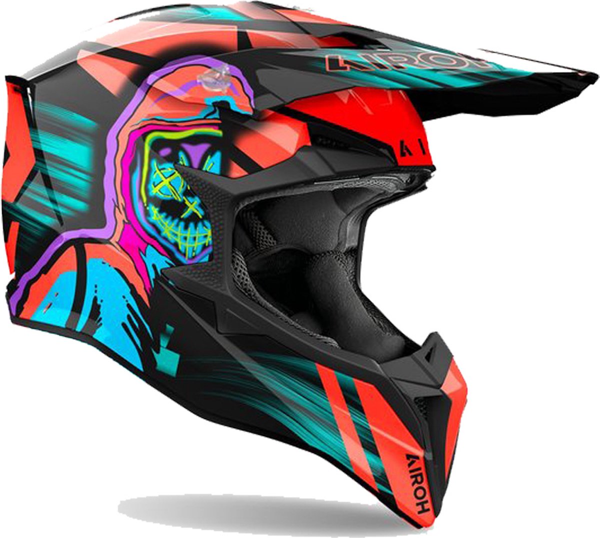 Airoh Wraap Cyber Orange XL - Maat XL - Helm