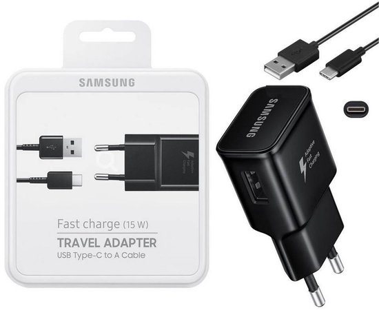 Samsung - Oplader - USB-C - 15W - 1m - Zwart