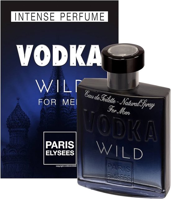 Luxe Franse Eau de Toilette - Vodka Wild - een heerlijke frisse geur - met Grapefruit en Muskus.