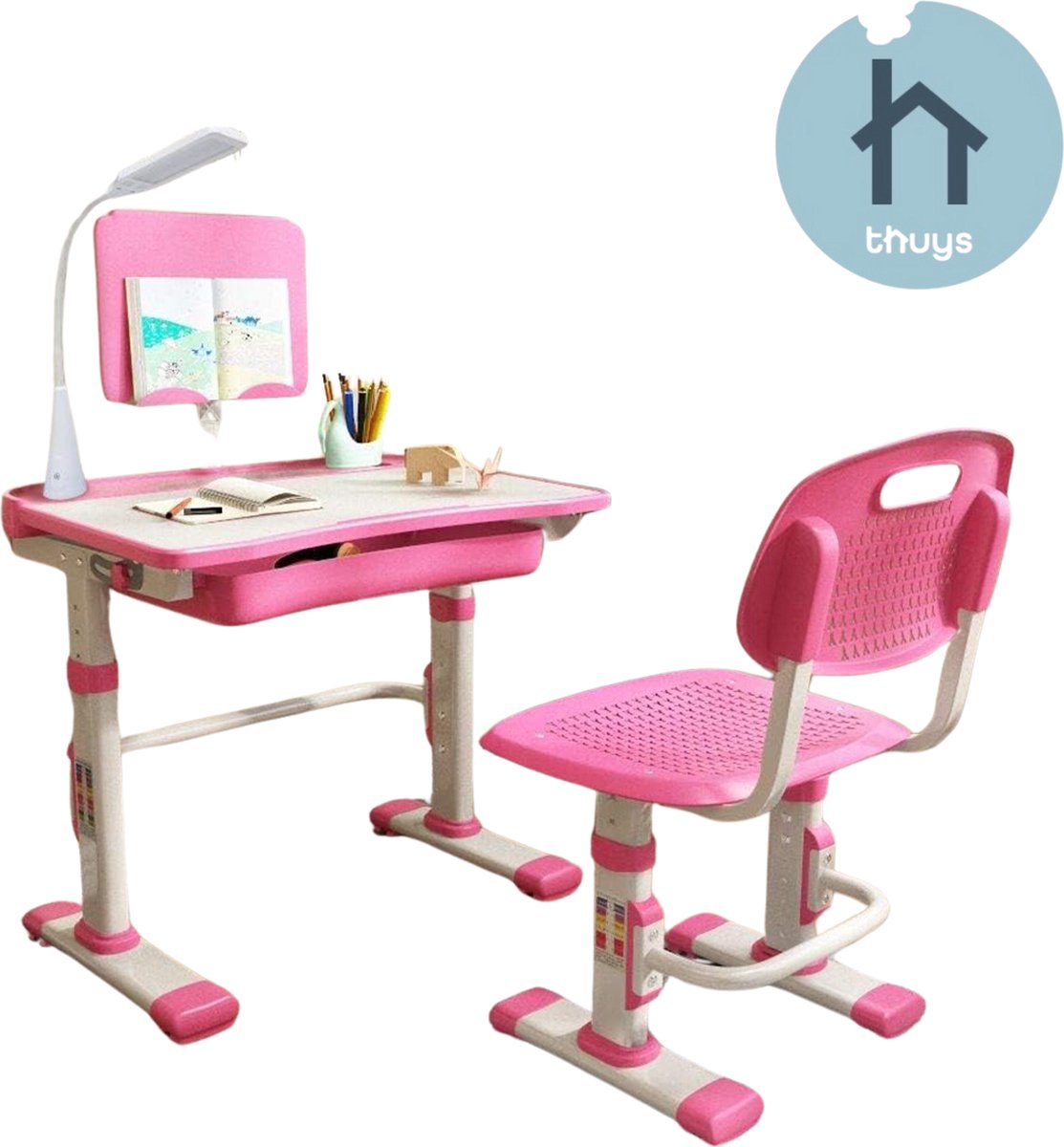 Thuys - Kinderbureau - Kinder Tafel - Kinderbureau Jongens en Meisjes - Stijlvol