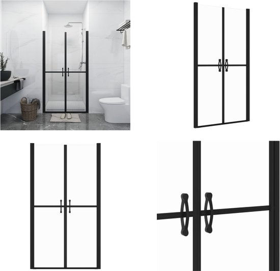 Paroi de douche vidaXL Porte de Douche Ecran de Douche Accessoire de