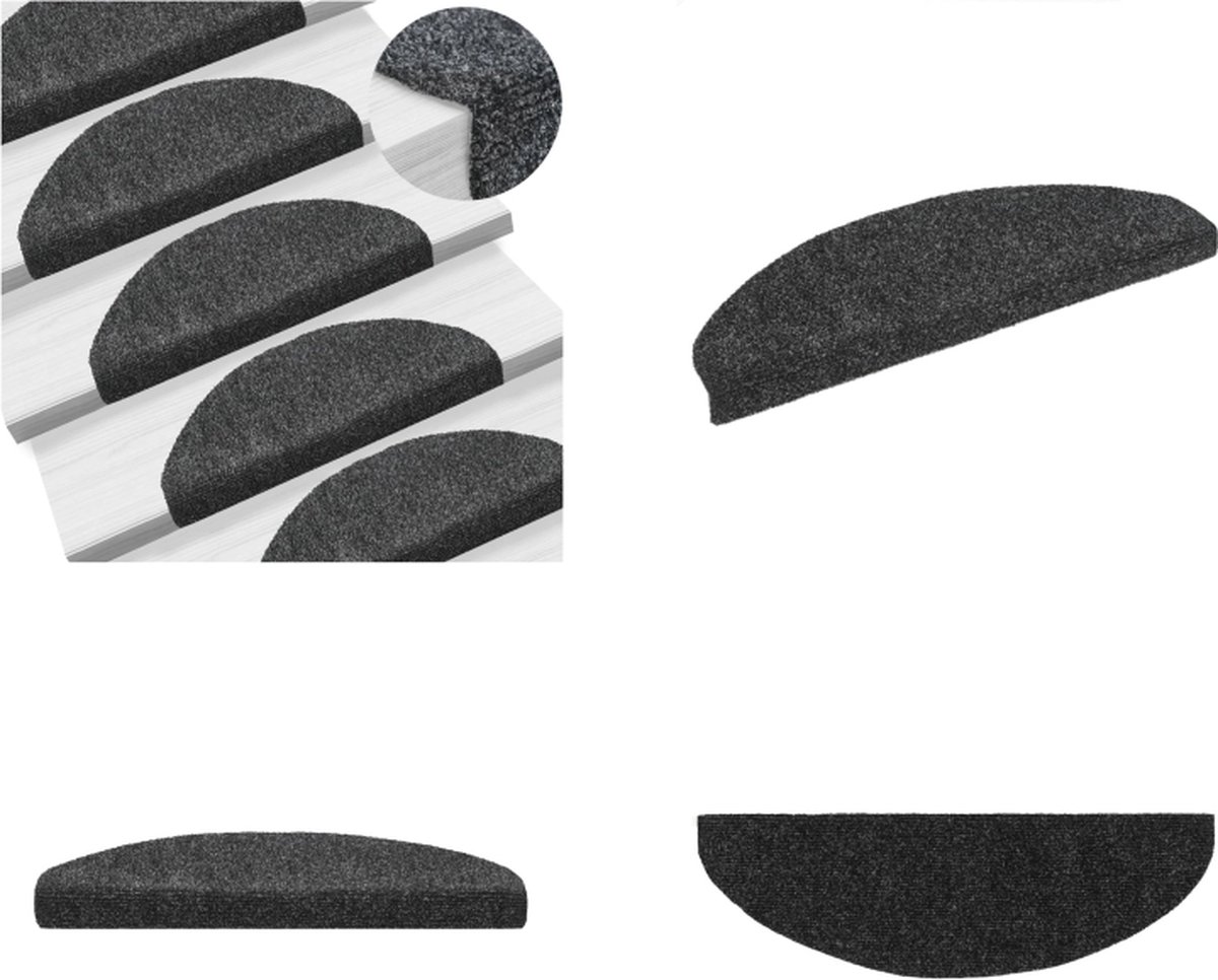 VidaXL - Trapmatten - 10 - st - 56x17x3 - cm - crèmekleurig kopen? Vergelijk de beste prijs op