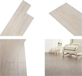 vidaXL Vloerplanken zelfklevend 5-02 m² 2 mm PVC klassiek wit eiken - Vloerplank - Vloerplanken - Vloerbedekking - Vloer