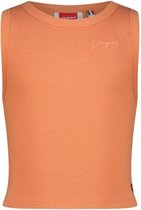Vingino -Meisjes Basic T-shirt rib-Baked Bruin-oranje