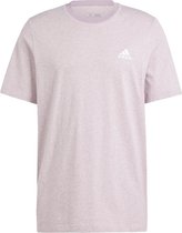 Adidas seasonal essentials mã©lange t-shirt in de kleur roze.