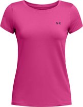 Under armour heatgear armour t-shirt in de kleur roze.