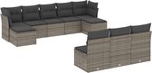 vidaXL-10-delige-Loungeset-met-kussens-poly-rattan-grijs