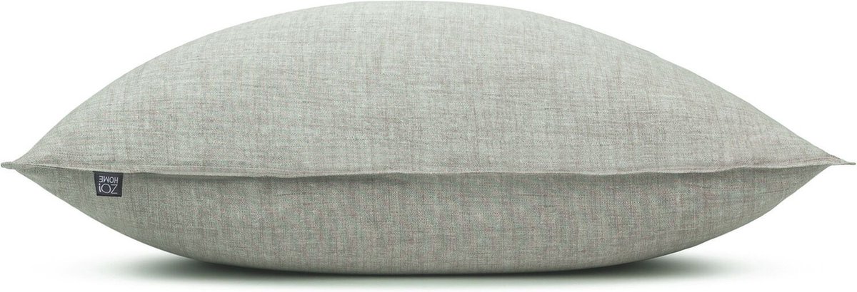 ZoHome Emerald-Green Kussensloop Lino 60x70 cm, gemaakt van 100% Katoen