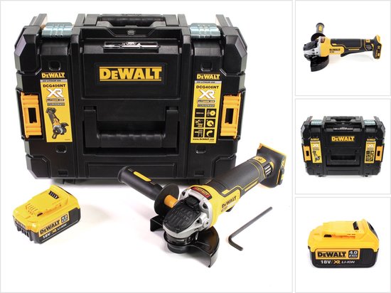 DeWalt DCG418N-XJ XR Flexvolt accu Haakse Slijper Body | zonder accu's