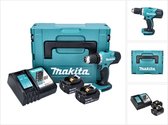 Makita DDF 453 RMJ accuboormachine 18 V 42 Nm + 2x accu 4.0 Ah + lader + Makpac
