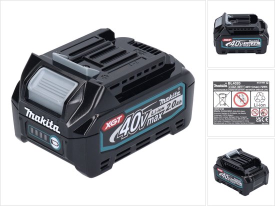 Foto: Makita bl4020 accu xgt 40v max 2 0ah 191l29 0