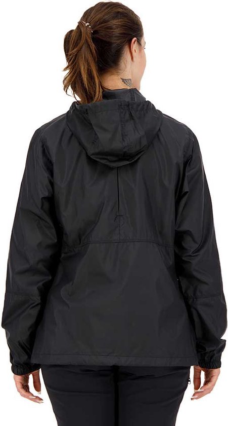 Columbia Flash Forward Dames Windbreaker - Lichtgewicht, Waterafstotend Met Capuchon - Zwart, Maat M