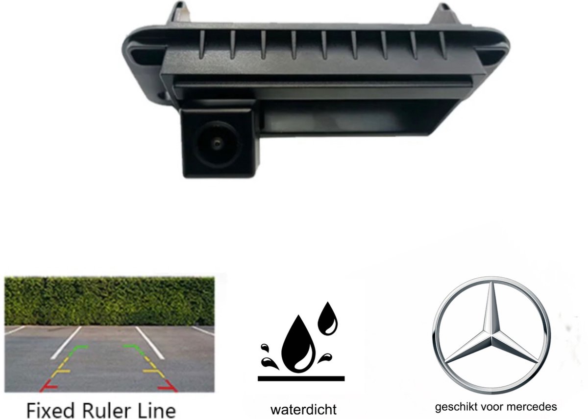 Achteruitkijkcamera Achteruitrijcamera geschikt Voor Mercedes Benz C Klasse W204 C200... bol