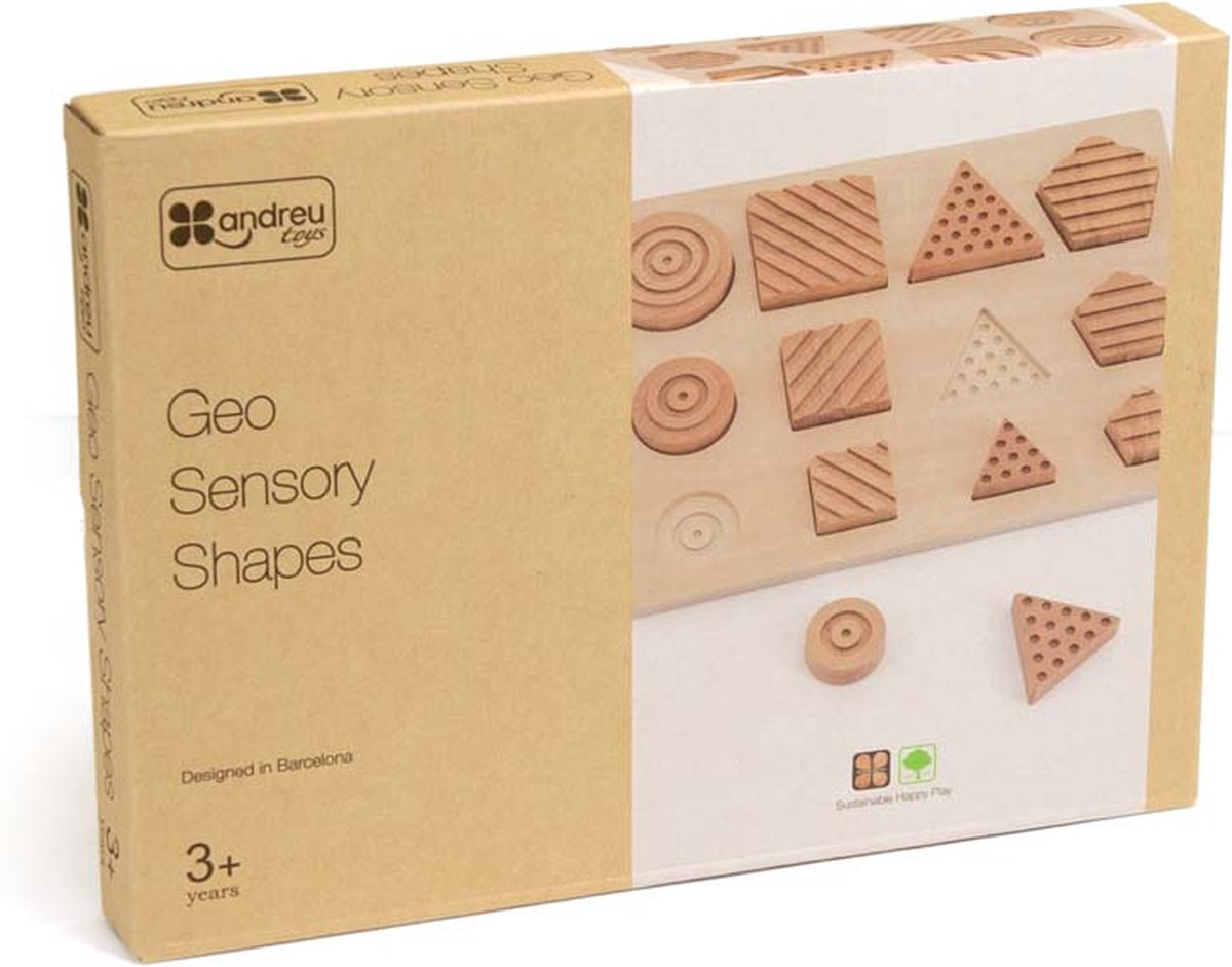 Andreu Toys andreu - geo sensorische vormen