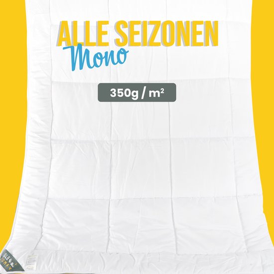 Sleep Comfy - White Soft Series - All Year Dekbed Enkel| 200x200 cm - 30 dagen Proefslapen - Anti Allergie Dekbed - Tweepersoons Dekbed- Zomerdekbed & Winterdekbed - Sleep comfy