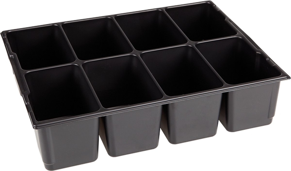 BS Systems inzetstuk voor kleine onderdelen 8 laden LB 136 ( 1000010129 )