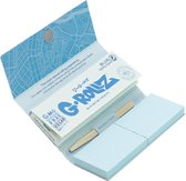 G-Rollz Dunkees 'Alice' Blue - 50 KS Slim Papers + Tips - ! Stuk