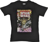Disney Star Wars - Darth Vader Comic Heren T-shirt - S - Zwart